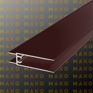 Профиль горизонтальный нижний MS220 Коньяк (A07)